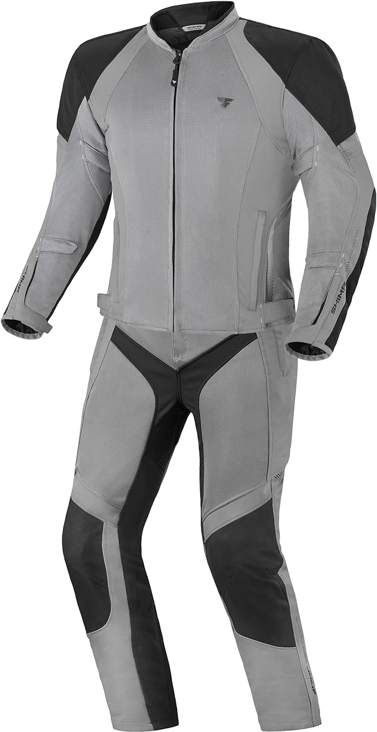 SHIMA JET Motorradkombi Herren - Atmungsaktive Sommer Mesh Motorcycle Stadt Textiljacke Männer mit W