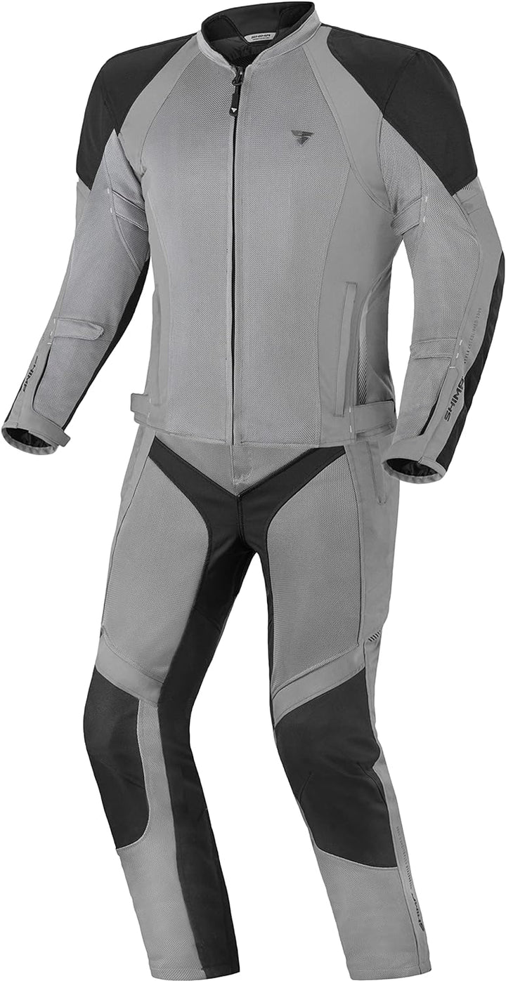 SHIMA JET Motorradkombi Herren - Atmungsaktive Sommer Mesh Motorcycle Stadt Textiljacke Männer mit W