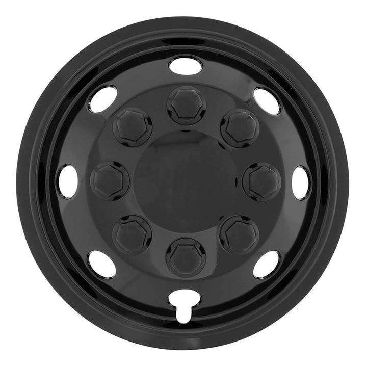 AUTO-STYLE Satz Radzierblenden Utah 16-Zoll Glänzend Schwarz (Sphäre) Utah Glänzend Schwarz 16-Zoll,