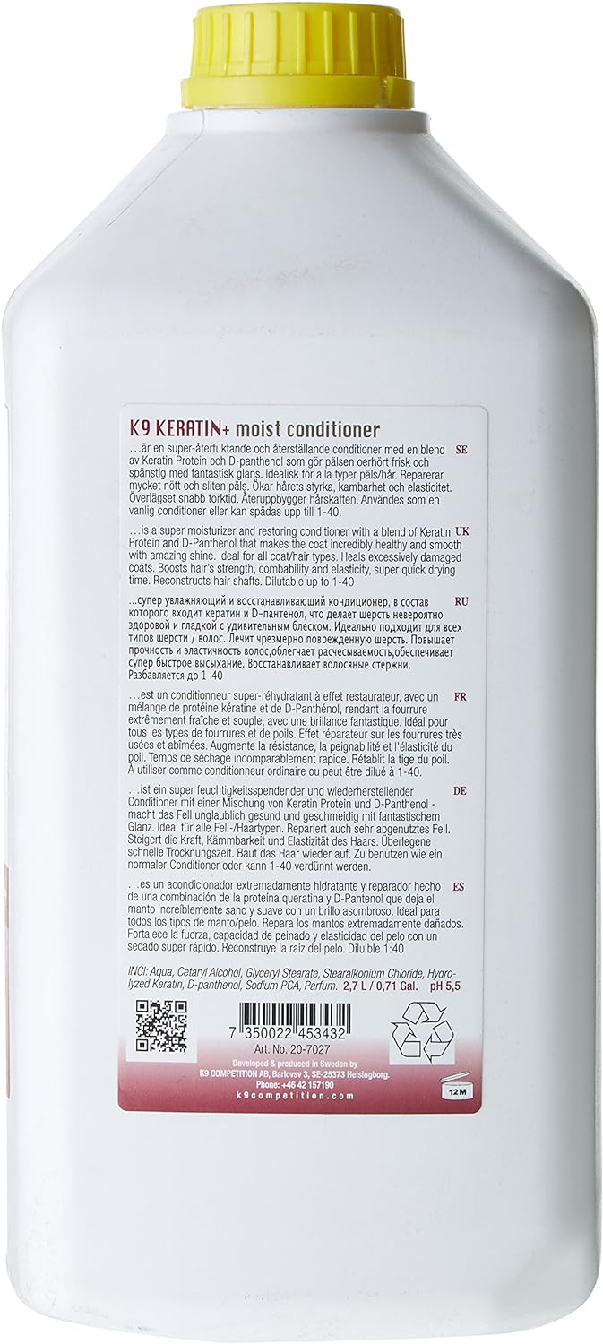 K9 - Keratin Moisture Conditioner 2.7L - (718.0652) 2,7 L, 2,7 L