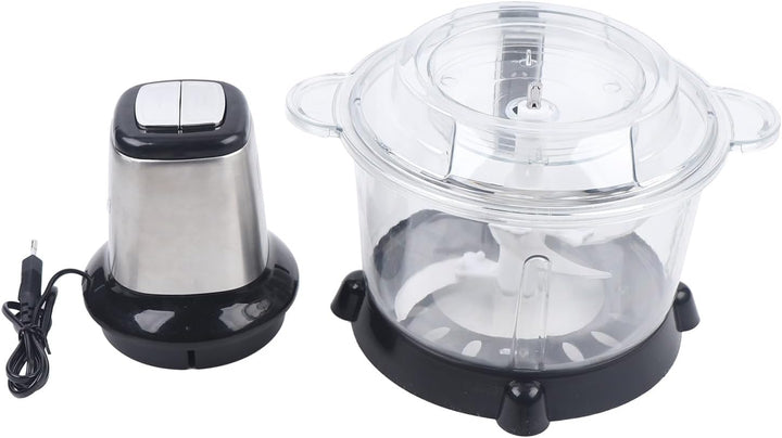 5 Liter Edelstahl Elektrisch Zerkleinerer, Multi Küchenmaschine Zerkleinerer Elektrisch Mini für Fle