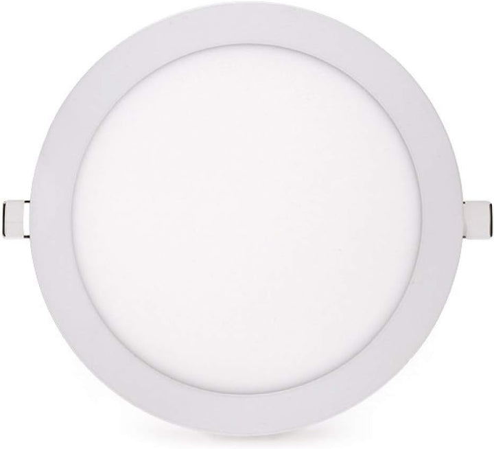 Packung mit 2 LED-Panels 20W 2000Lm 4200ºK Rund 40.000H [GR-RDP15-20W-W-PK2-AP] | Greenice Opal, Opa