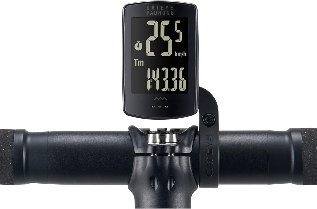 CATEYE Fahrradcomputer Padrone Out-Front CC-PA100W schwarz