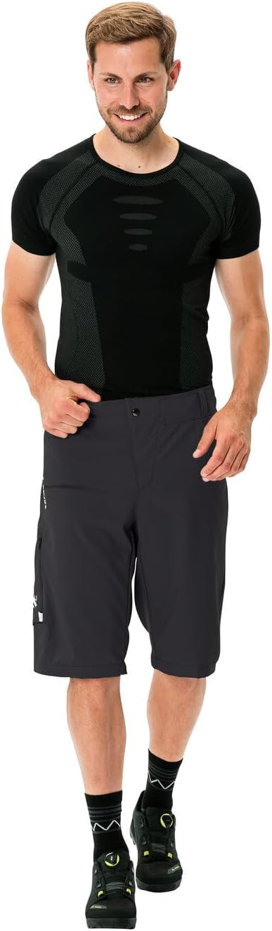 VAUDE Ledro - Radhose Herren, Black/Black