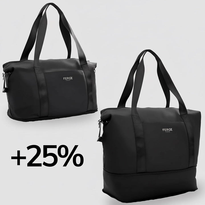 FERGÉ Polycarbonat 5-teilig Koffer Set 77cm, 67cm, Handgepäck Koffer mit Reisetasche Kombi, sehr rob