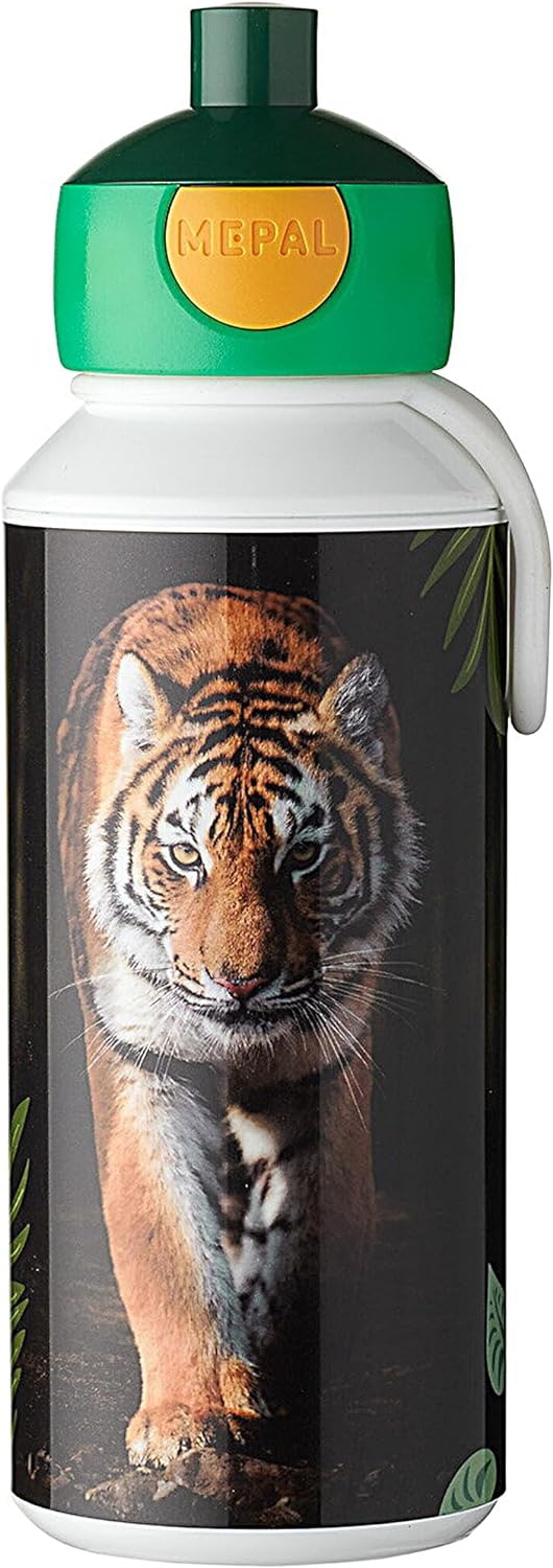 drinkfles pop-up campus 400 ml - wild tiger, Wild Tiger