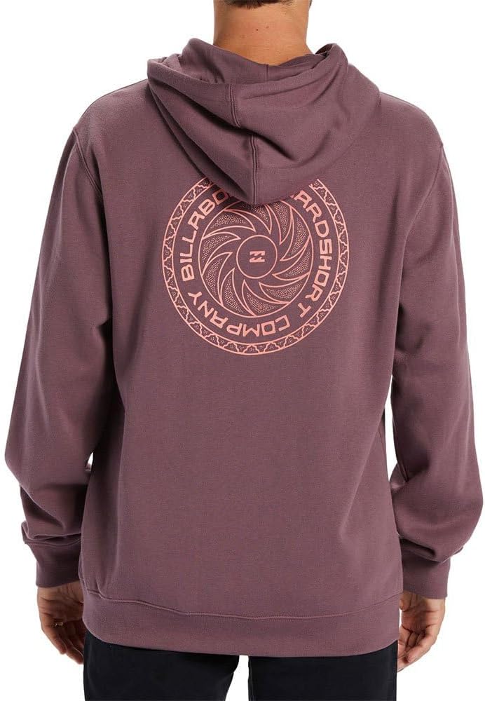 BILLABONG Herren Short Sands Pullover Graphic Sweatshirt Kapuzenpullover M Vintage Violet, M Vintage