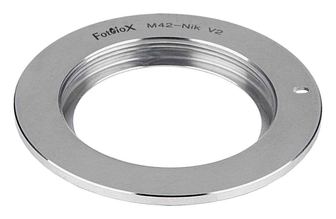 Fotodiox Pro Lens Mount Adapter Kompatibel mit M42 Typ 2 Objektiven an Nikon V2-Mount Kameras M42 Ty