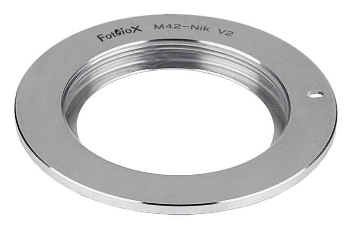Fotodiox Pro Lens Mount Adapter Kompatibel mit M42 Typ 2 Objektiven an Nikon V2-Mount Kameras M42 Ty