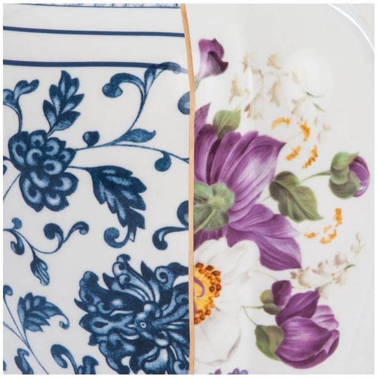 SELETTI Vase aus Porzellan Ø 23 cm H.26 Hybrid-Melania