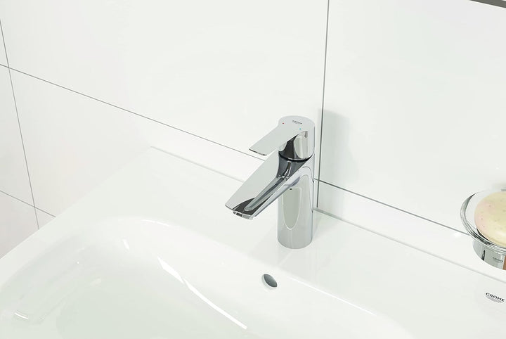 GROHE Start - Einhand-Waschtischarmatur (wassersparend, langlebige Oberfläche, M-Size), chrom, 23455