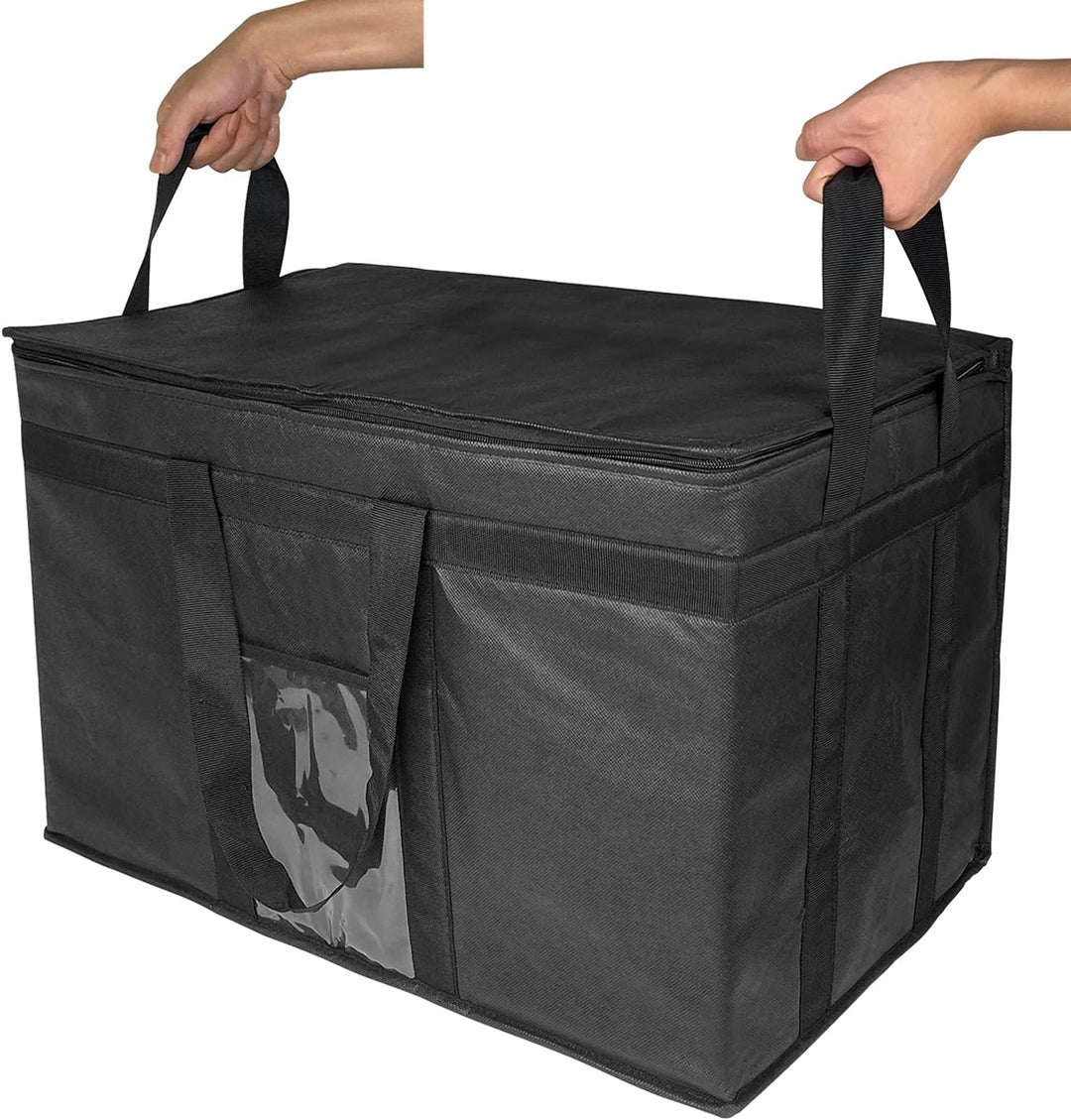 XXXL-Larger isolierte Kühltaschen mit Reissverschluss, Wiederverwendbare Einkaufstaschen halten Lebe