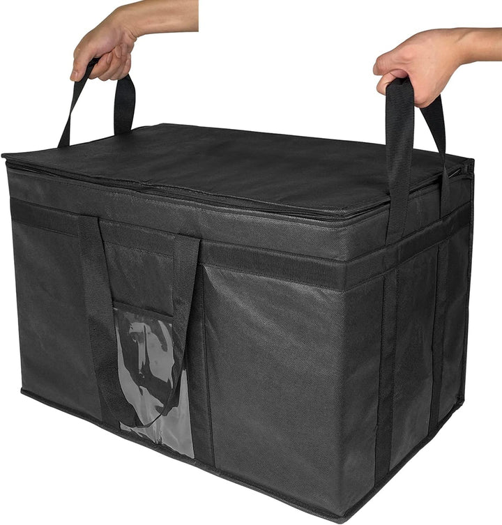 XXXL-Larger isolierte Kühltaschen mit Reissverschluss, Wiederverwendbare Einkaufstaschen halten Lebe