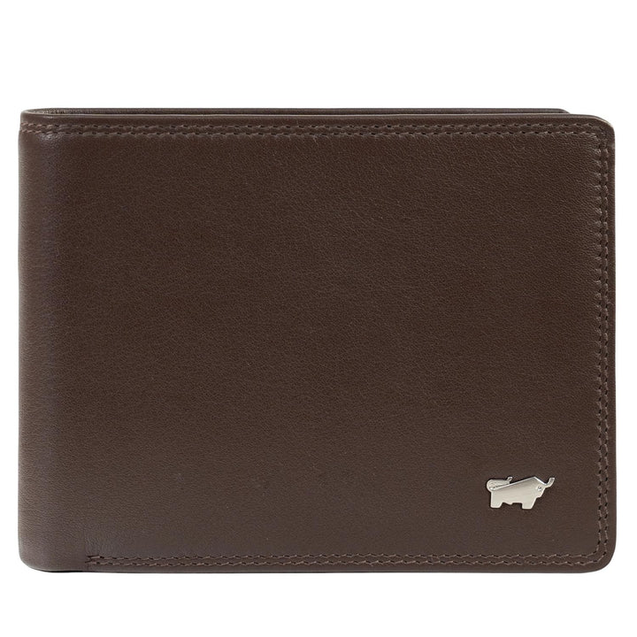 BRAUN BÜFFEL Herren Geldbörse aus echtem Leder Golf 2.0 - Portemonnaie für Männer - 8 Kartenfächer +