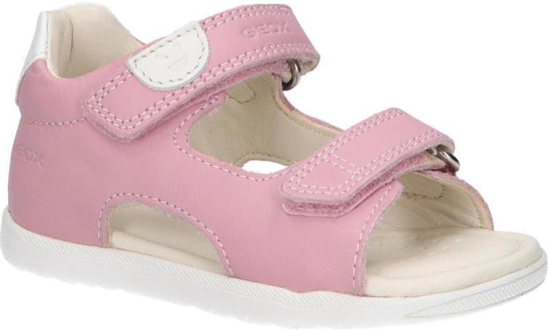 Geox Mädchen B Macchia Gir Sandal 21 EU Rose, 21 EU Rose