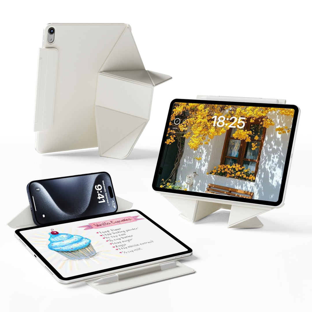 Magnetisch Hülle für iPad (A16) 11. Generation 11 Zoll 2025, iPad 10. Generation 10,9 Zoll 2022, Sch