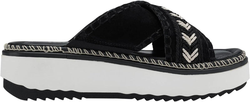 Tamaris Damen Pantolette 1-1-27216-20 weit 38 EU Schwarz, 38 EU Schwarz