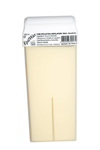 EPILWAX S.A.S - Set Haarentfernung Solo Komplett Bis La Wachs Einweg Weiss, mit Roulette Grosser Mod