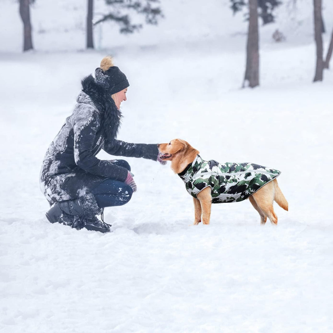 Idepet Haustier Katze Hundemantel, warme Hundepullover Winter klein mittel gross Hundejacken Weste W