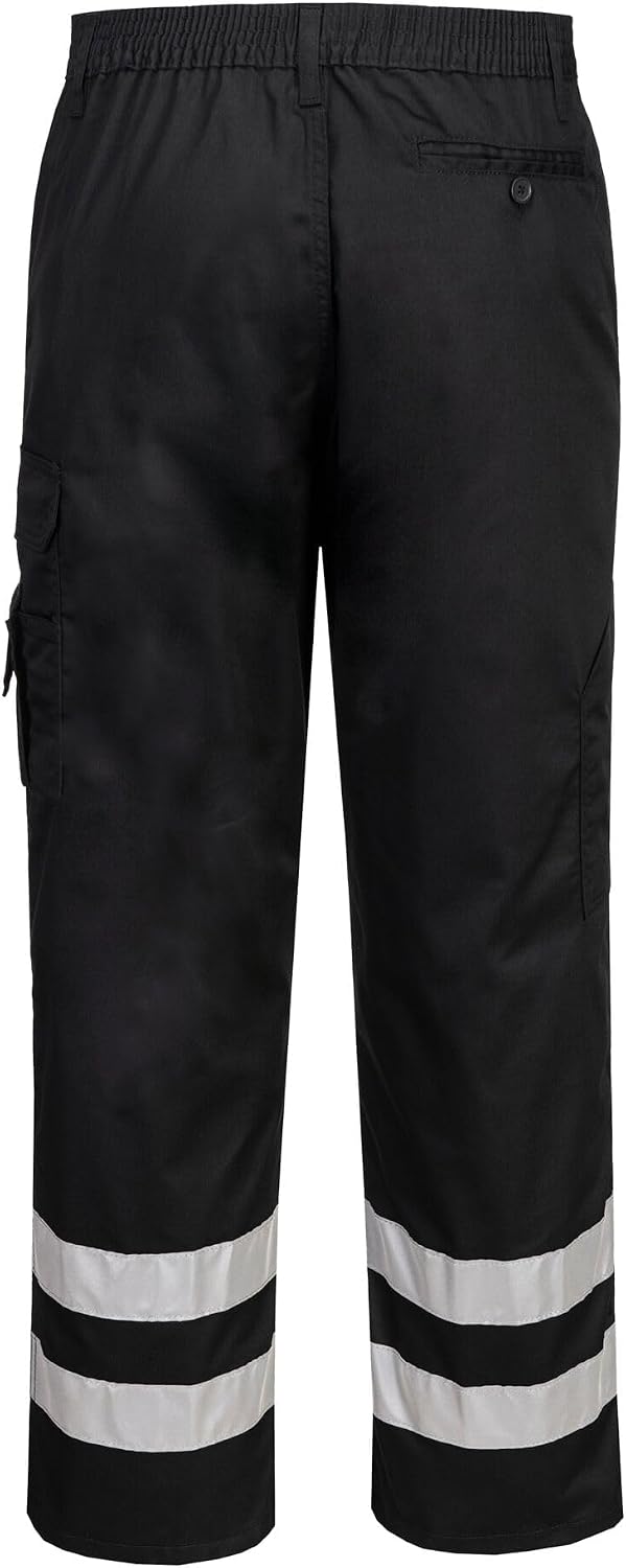 Portwest Unisex Hose Schwarz M Modern, Schwarz M Modern