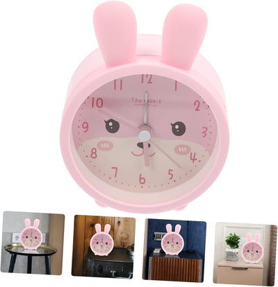 HOMSFOU 5st Kaninchen-wecker Kaninchenohr-nachtlicht Kinderzimmer Nachtlicht Desktop-Uhr-Ornament We