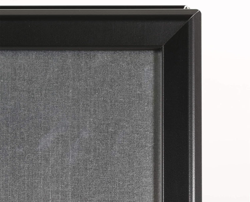 DISPLAY SALES Kundenstopper DIN A1 | Gehweg Aufsteller mit 32mm Profil in schwarz | Preisschilder Au