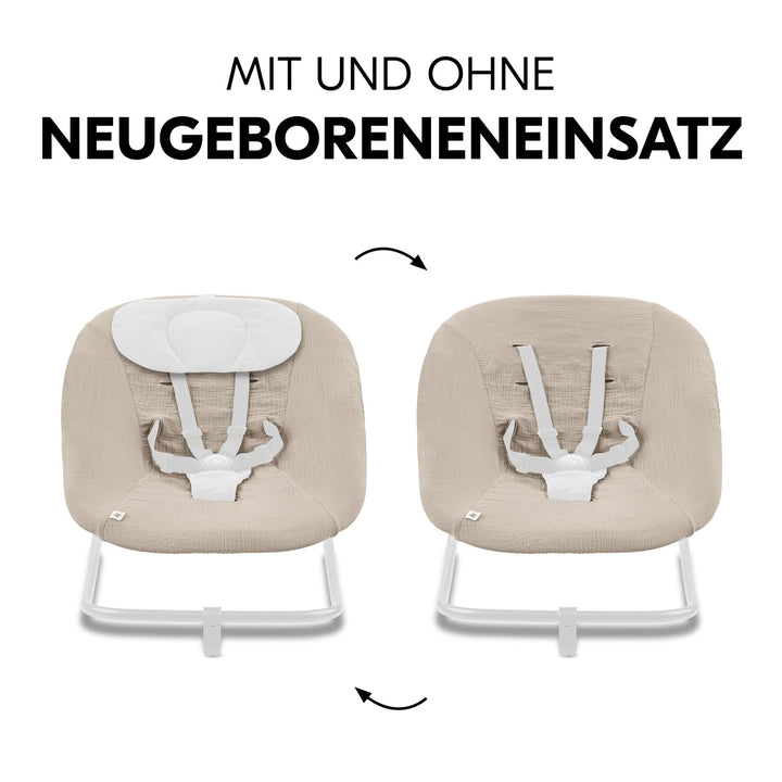 hauck Schonbezug für Babywippe Highchair Bouncer (Eco) (nicht mit anderen Modellen kompatibel), Baum