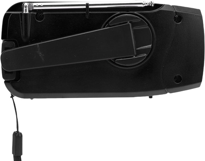Eujgoov Solarhand -Kurbel Radio, Notfallradio mit 2000 -mAh -, Typ C USB -Ladung, 4 Batterie -Indika
