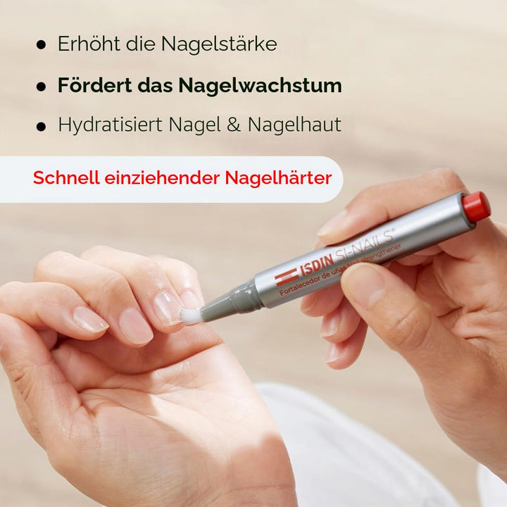 ISDIN SI-NAILS Nagelhärter für gesunde Nägel, spendet Feuchtigkeit für Nägel und Nagelhaut, härtet N