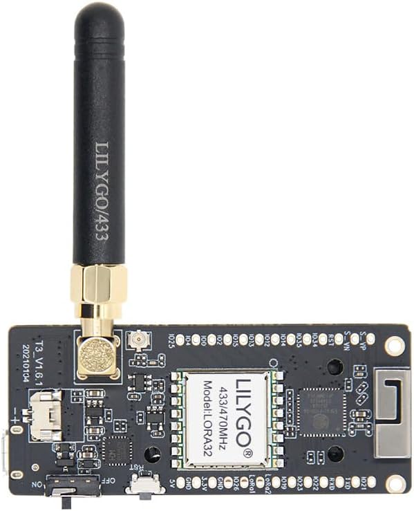 LILYGO TTGO Lora OLED 0,96 Zoll SD-Karte WiFi BLE Entwicklungsplatine ESP-32 Paxcounter Modul SMA Me