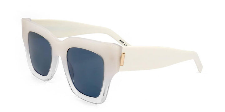 BOSS Hugo Unisex 1386/s Sunglasses, 5XB/IR Shaded Ivory, 62