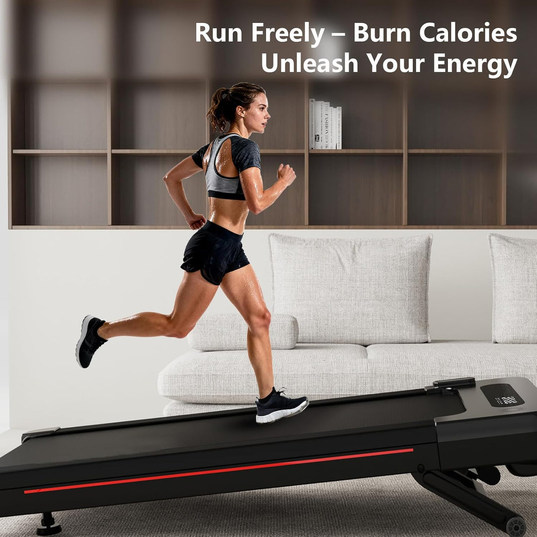 Bluearth Walking Pad mit 10% Automatische Steigung, Laufband Schreibtisch für Zuhause und Büro, Smar