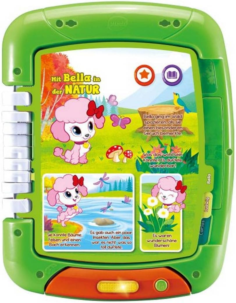 Vtech 80-611204 Lern- und Geschichtentablet Tablet für Babys, Lernspielzeug, Babyspielzeug, Bunt