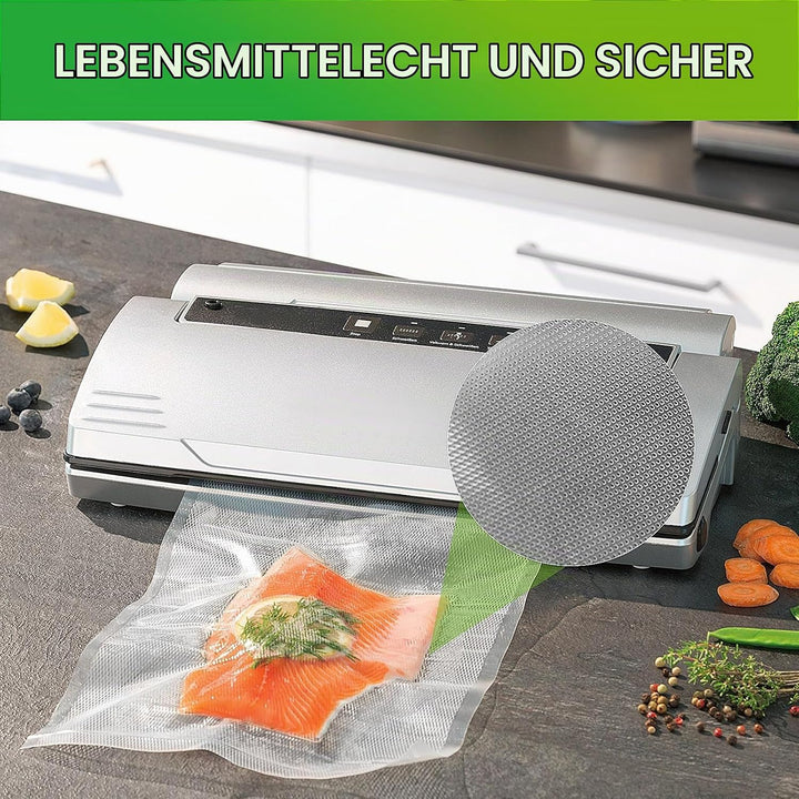 Trintion Vakuumierbeutel, 200 Beutel 20x30cm Vakuumbeutel für alle Vakuumierer &amp; Lebensmittel Vakuum