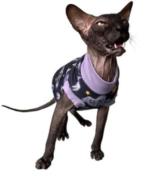 Kotomoda Katzen-Rollkragen-Geist für Sphynx und nackte Katzen (X-Large) XL, XL