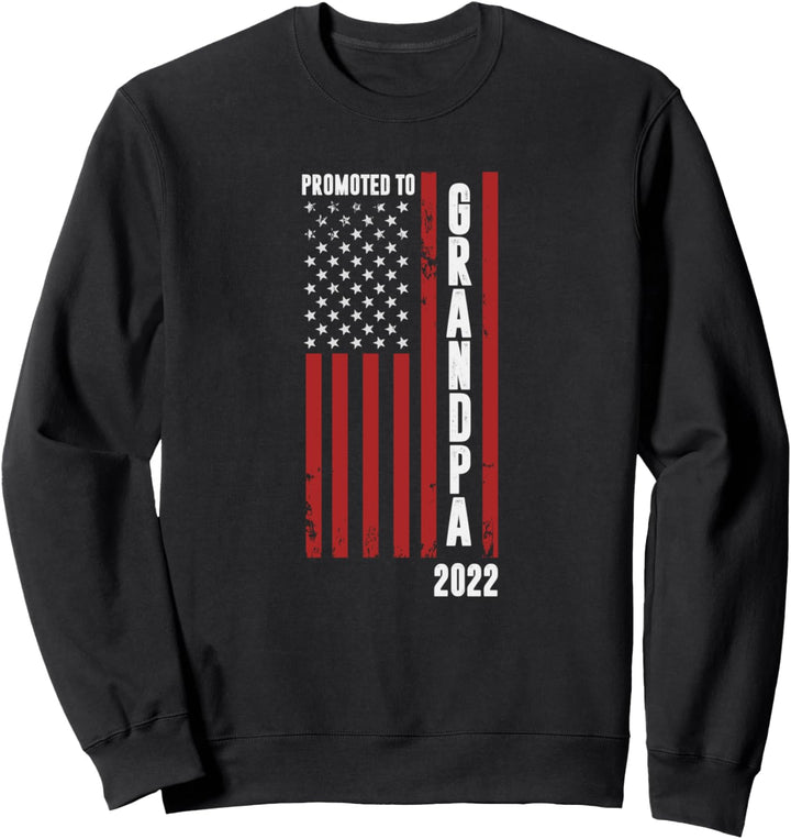 Opa 2022, Grossvater werden Geschenk, Befördert zum Opi, Mann Sweatshirt