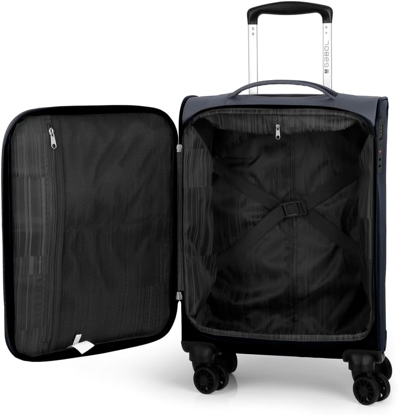 Gabol 5096 Trolley C22 Cloud 50 cm, Schwarz (Schwarz) - 114022 001, Schwarz