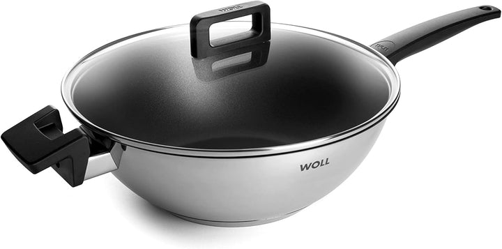Woll Concept Wok- und Rührpfanne - Induktiv -, Ø 30 cm, 10 cm hoch, Geeignet für alle Herdarten, Ede