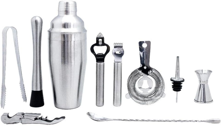 VB VIN BOUQUET FIK 1432 Cocktail-Set mit Bambusbasis, enthält alle notwendigen Utensilien für die Zu