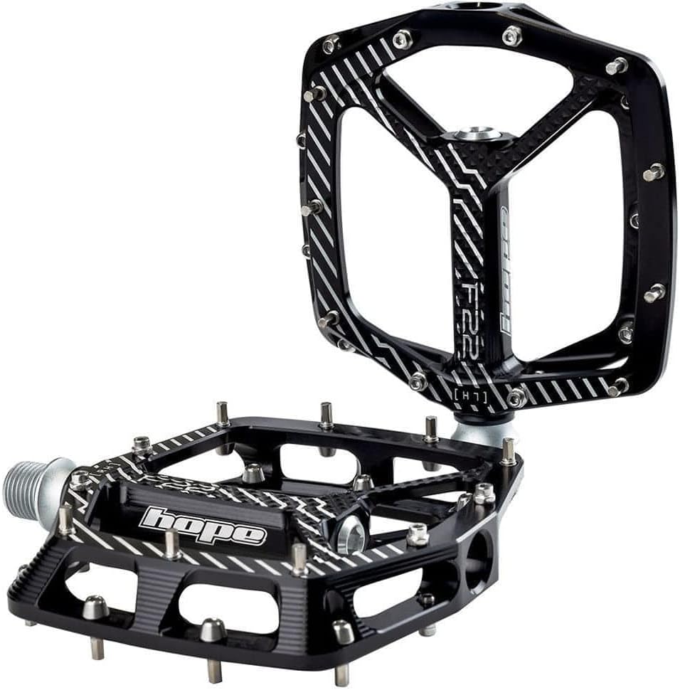 Hope Pedale – F22 Pedale – Paar Schwarz, Schwarz
