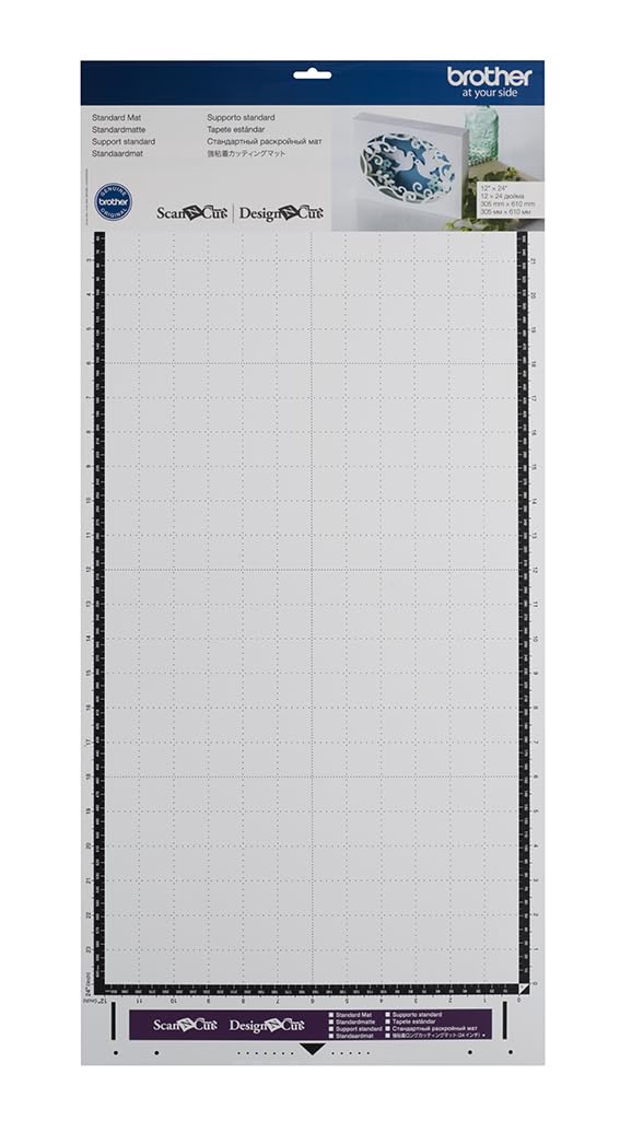 Brother ScanNCut Standard-Halterung, 30,5 x 61 cm, Textil, weiss, 30.5 x 61 cm