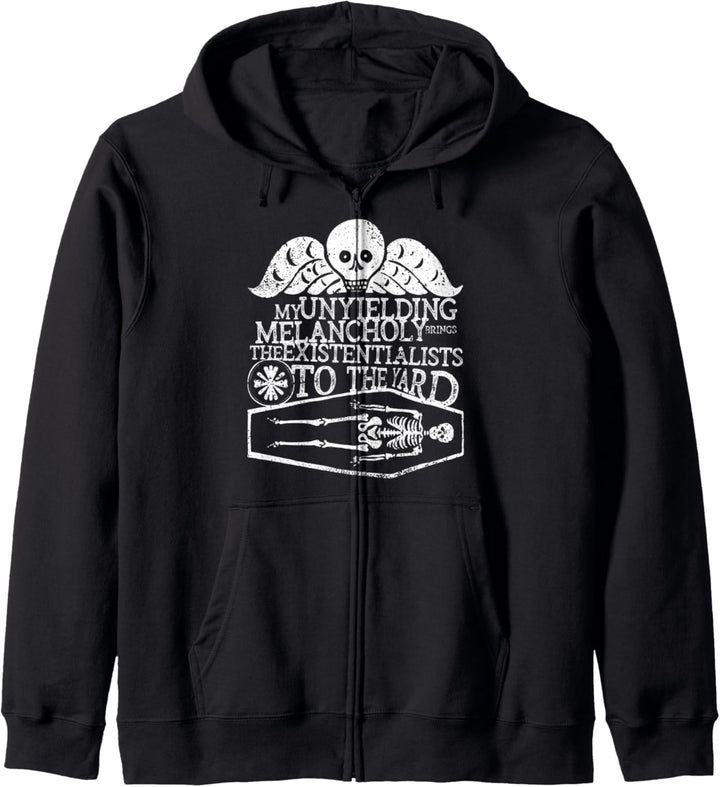 Melancholy Brings All The Existentialists To The Yard Kapuzenjacke