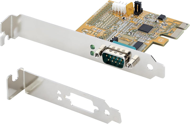 StarTech.com PCI Express Serielle Schnittstellenkarte, PCIe auf RS232 (DB9) Karte, PC Serielle Adapt