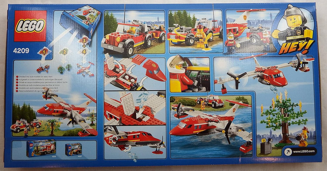 Lego City 4209 Feuerwehr-Löschflugzeug