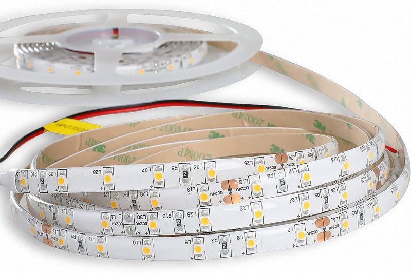 Mextronic LED Streifen LED Band LED Strip 3528 Warmweiss (2700K) 24W 500CM 24V IP44