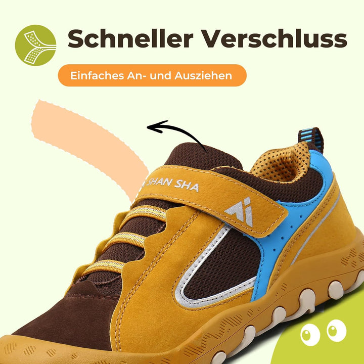 Mishansha Unisex-Kinder Turnschuhe Trekkingschuhe Mädchen Wanderschuhe Outdoor Sportschuhe 24-38 36