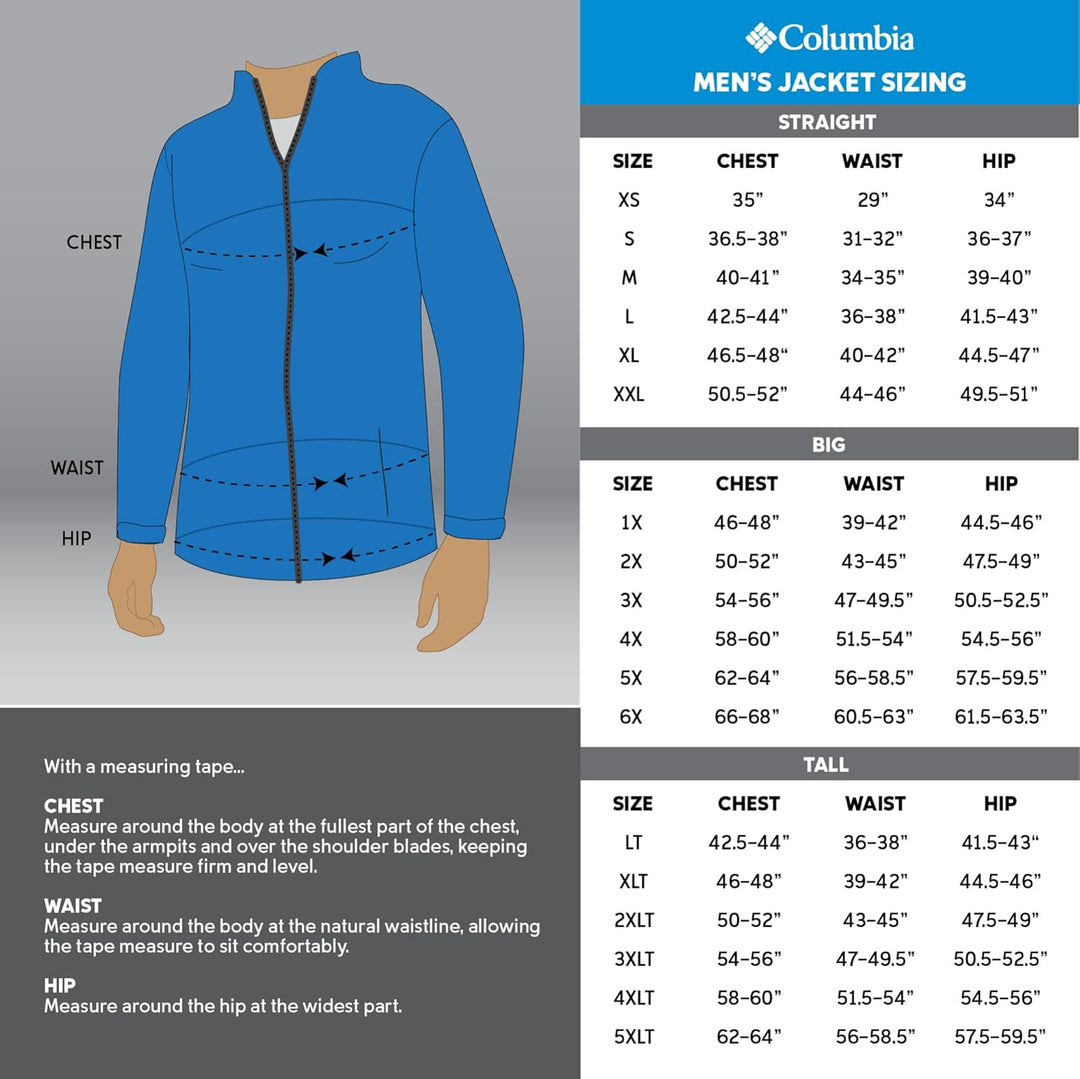 Columbia Fleece-Jacke mit durchgehendem Reissverschluss für Herren, FAST TREK II FULL ZIP FLEECE, Po