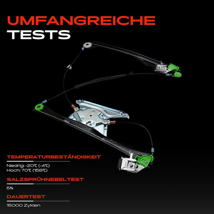 Frankberg Fensterheber Elektrisch Vorne Links Kompatibel mit A4 8D2 B5 A4 Avant 8D5 B5 Limousine Kom