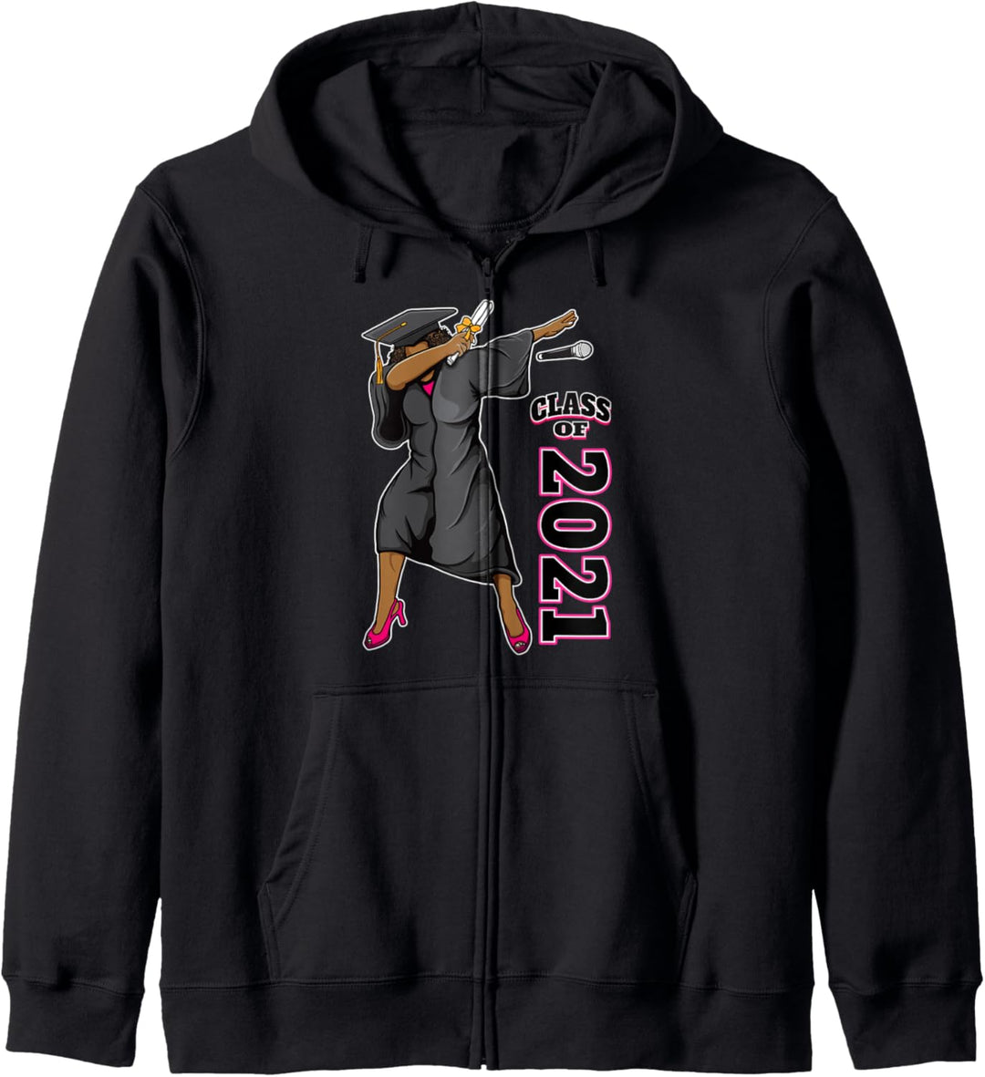 Seniors Class of 2021 Graduation Gifts for Her Dabbing Queen Kapuzenjacke