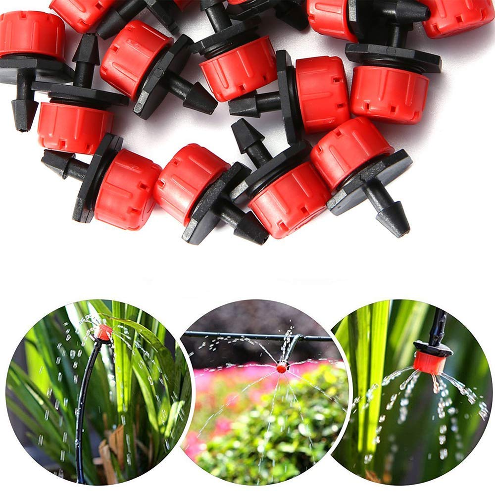 HUAZIZ Garten BewässerungsSystem Garten Bewässerung Kit, 60 m Bewässerungsrohre 212 pcs Micro Drip B